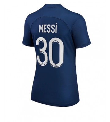 Paris Saint-Germain Lionel Messi #30 Hjemmedrakt Kvinner 2022-23 Kortermet